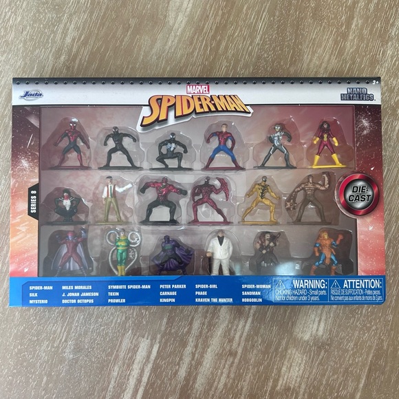 Jada Toys Nano Metalfigs Marvel Die-Cast Figures 1.65" - Picture 1 of 4